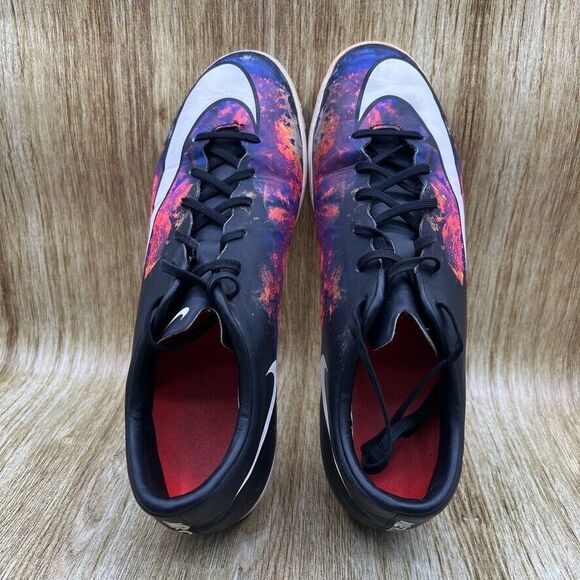 Nike Mercurial Victory 5 CR7 Men's Size 12 Black Total‎ Crimson Shoes 684875-018 - Picture 6 of 10